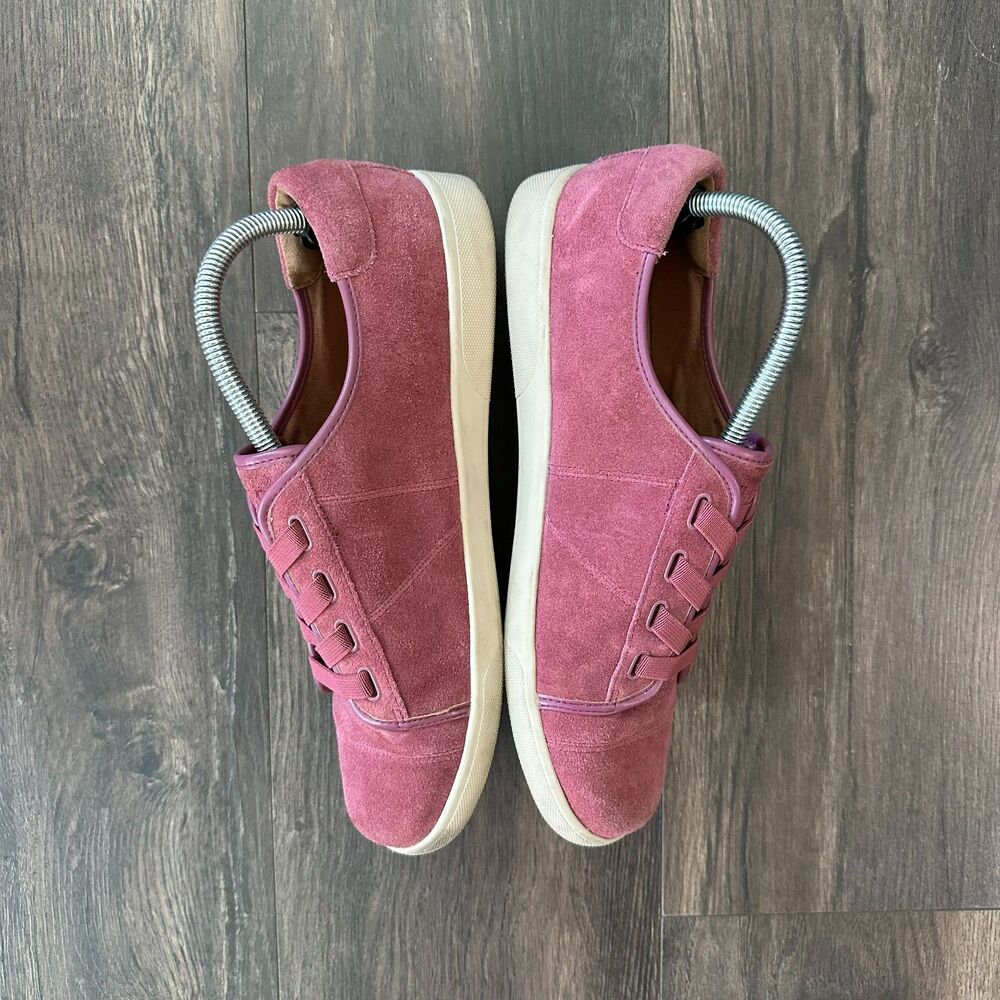 Vionic Slip-On Sneakers Jean Suede Magenta Berry Purple Orthotic Shoes Size 9.5 - Picture 6 of 10